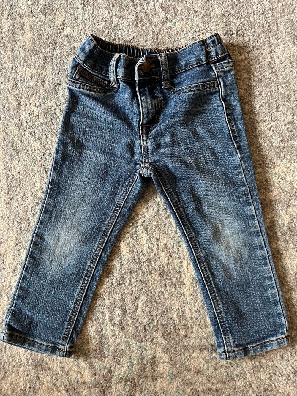 Hudson Jeans Kids Medium Blue Slim Stretch Denim Pants
